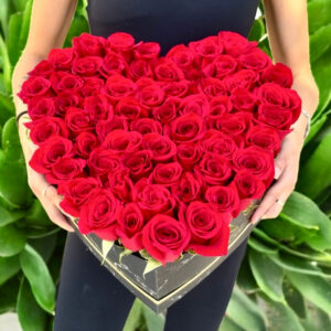 Fresh Roses Heart